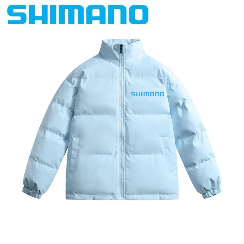 SHIMANO Men's Goose Down Jacket , Winter Fishing Suit, Warm, Snow Skiing, Mountain Climbing, Hunting Sportswear