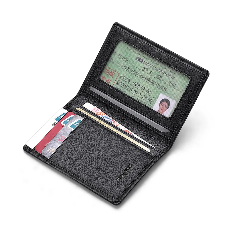 Mini Ultra-thin Small Wallet Men's Short Leather Small Card Holder Youth Wallet Real Leather Coin Purse wallet card holder leather wallet coin purse wallet credit card wallet credit card holder card holder card wallet wallet card bag document card wallet coin purse