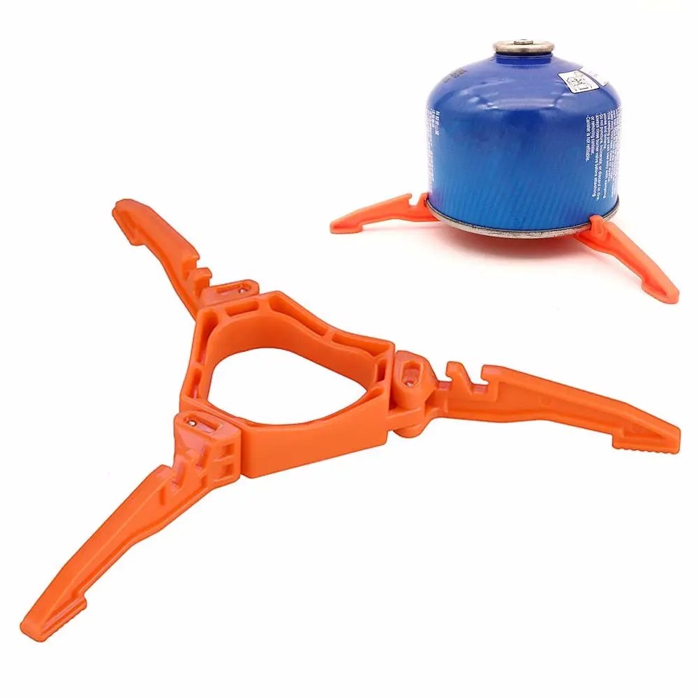 

Camping stove tools Hiking Camping Canister Stand Gas Stove Holder Gas Tank Bracket Tripod Holder Tripods Base Stand