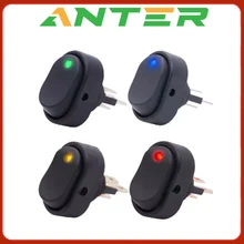 자동차 보트 선박용 LED 로커 스위치, 헤비 듀티 오프, 12V 30A