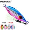 1PCS Metal Slow Jig Spoon Lure 10g-20g-30g-40g-60g Artificial Bait Hard Bass Pike Shore Slow Casting Jigging Fishing Lure 1