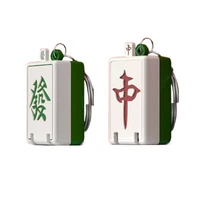 Mini Mahjong Nail Cutter Foldable Stainless Steel Nail Clippers Keychain Toenail Fingernail Manicure Trimmer Toenail Clippers 1