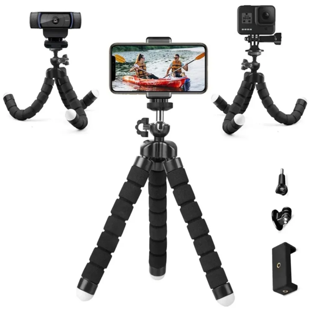 Universal Phone Tripod Monopod Holder Bracket for Camera Smartphone