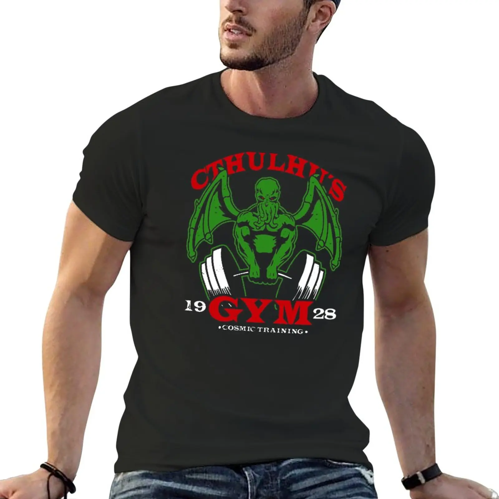 

Футболка Cthulhus для спортзала, милые топы, рубашка для мальчиков с принтом животных, быстросохнущие мужские футболки для чемпионов