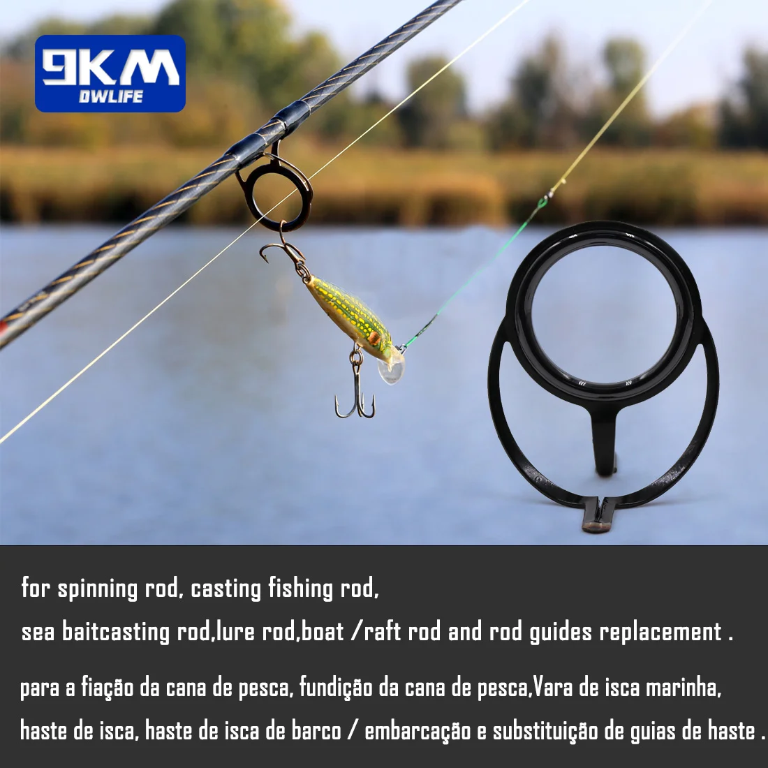 Stainless Steel Fishing Rod Guide Repair Kit