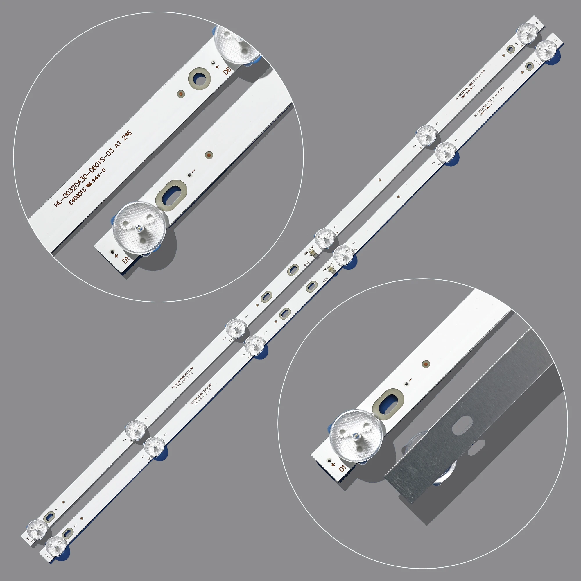 TV  LED Ʈ Ʈ DEXP H32D7100E H32D71100E   HL-00320A30-0601S-07 A1 2*6 HL-00320A30-0601S-03 A1 2*6 