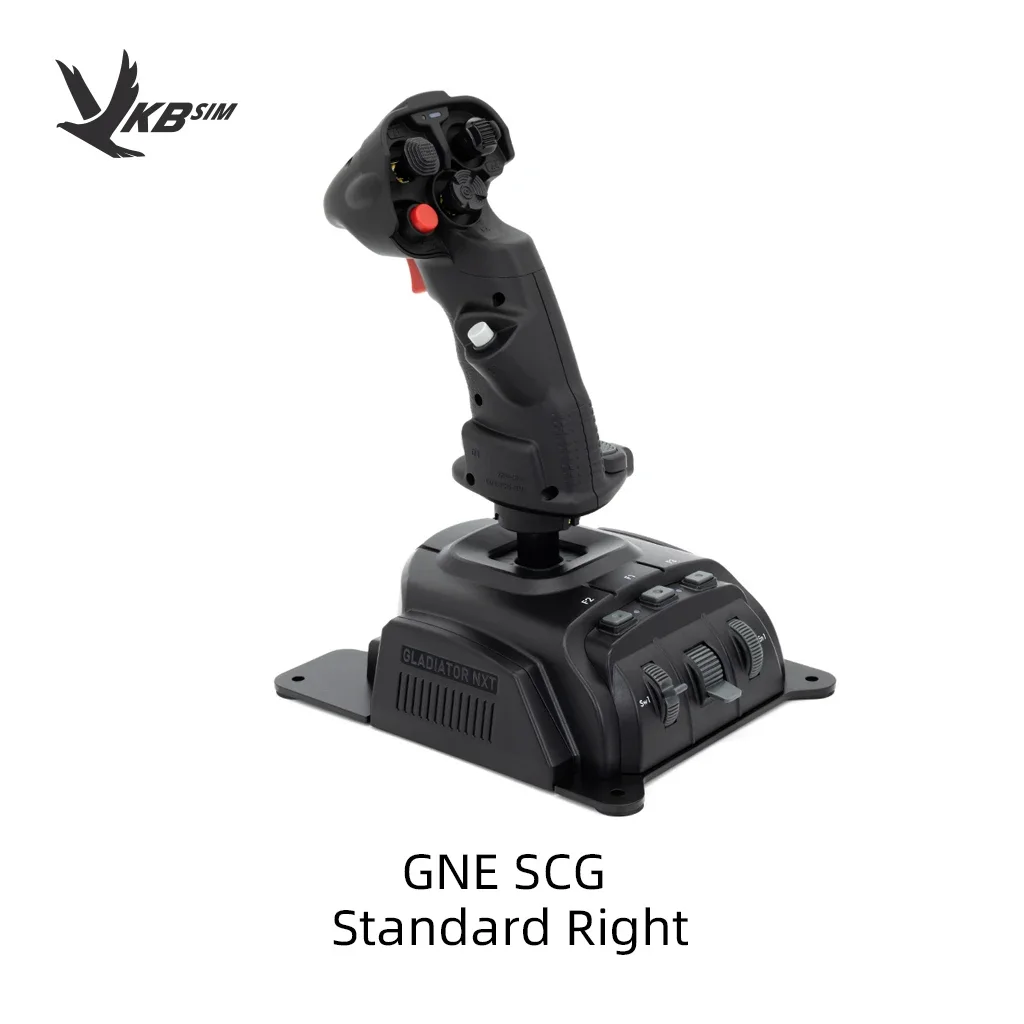VKBSIM 글래디에이터 NXT EVO SCG 시뮬레이션 플라이트 조이스틱 DCS F16 F18 에어버스 시뮬레이션 비행 시뮬레이터 게임 로커 커스텀 선물