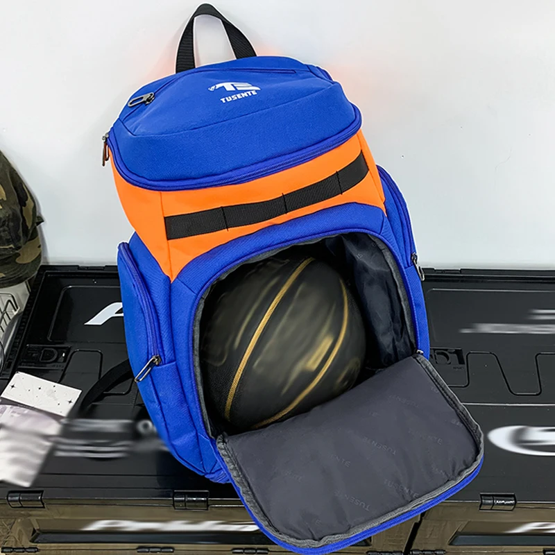 Oxford Outdoor Sports Backpack with Shoes Pocket for Men and Women