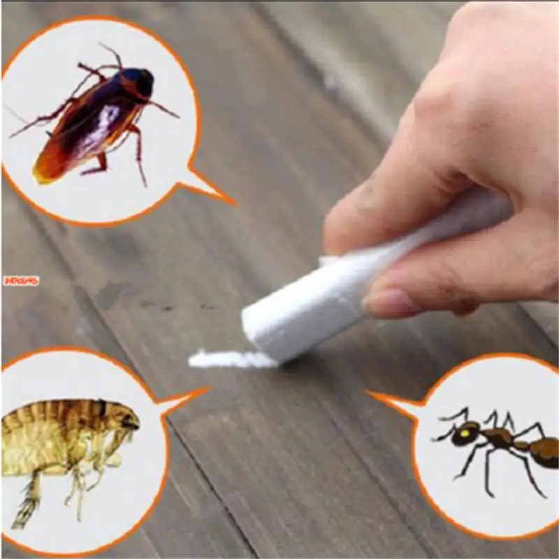 Cockroach Medicine Pen 3PCS Cockroach Pen Kill Lice Ant Bug Flea Chalk Kitchen Household Insect Repellent Lures Baits