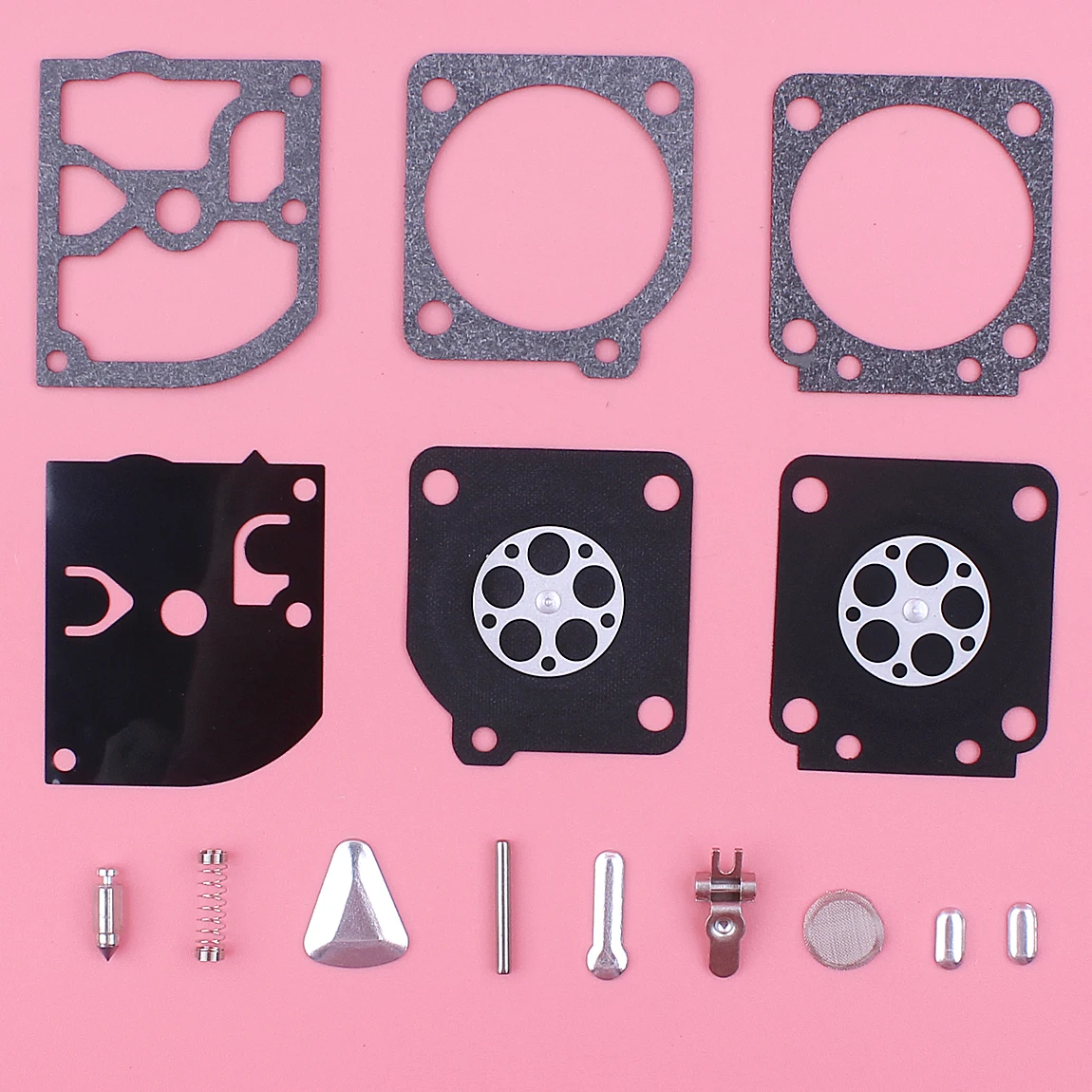 

Carburetor Rebuild Kit For Husqvarna 113LD 123C 123 322 323 325 326 L For Zama RB 69 Chainsaw Spare Parts Garden Tool Parts