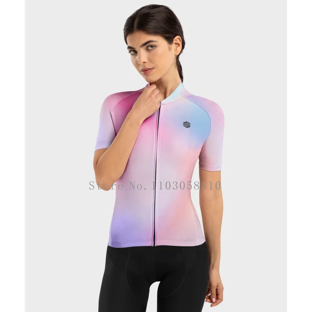 Cycling Shirt Siroko Women Cycling Jersey Summer Mountain Bicycle Clothing Maillot Ciclismo MTB Quick-drying Bike Jersey Team Cycling Shirt
