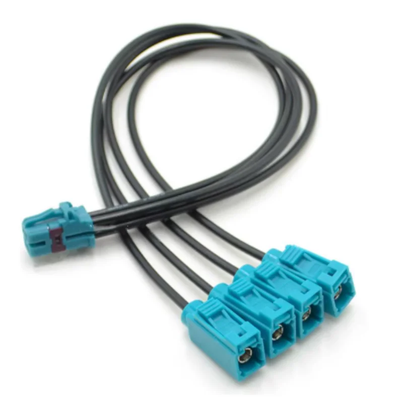 Tyco Mini-Fakra mini 4-in-1 harness LVDS harness panoramic image MINI FAKRA cable