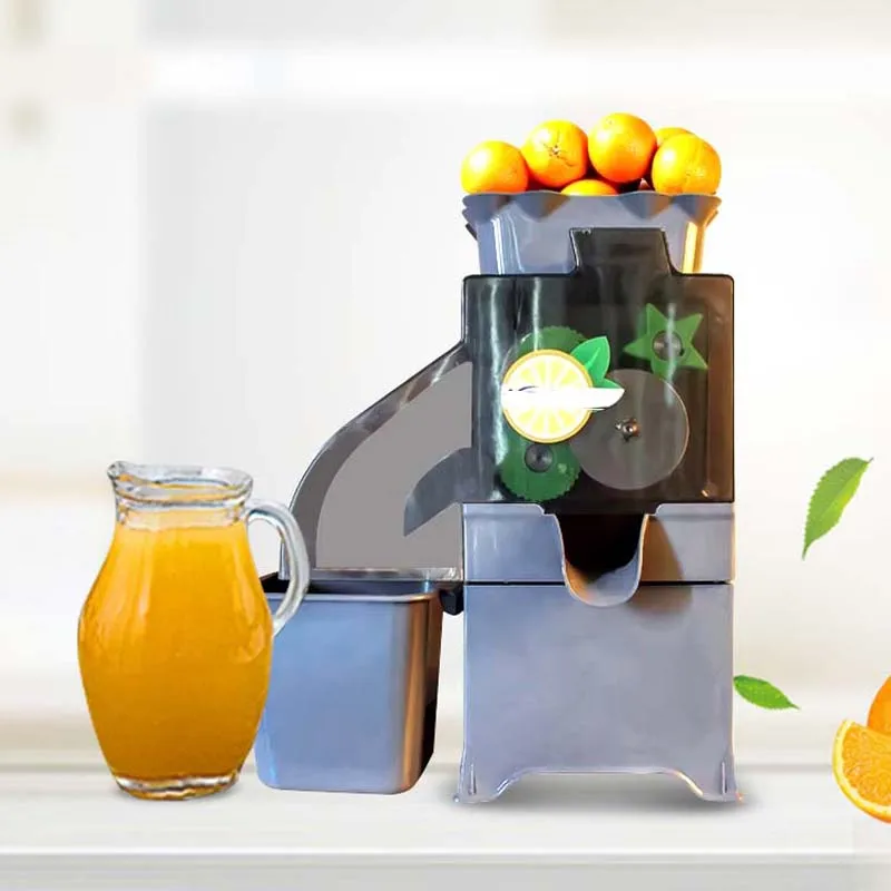 High Efficiency Automatic Orange Juicer Squeezer Extruding Machine Fresh Electric Lemon Orange Juice Extractor 2