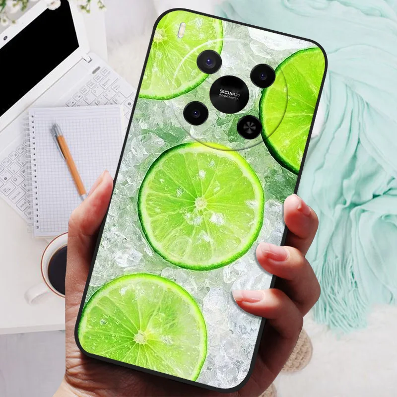 Lion Wolf Silicone Soft Back Cover - Full Protective Phone Case, Artistic Design