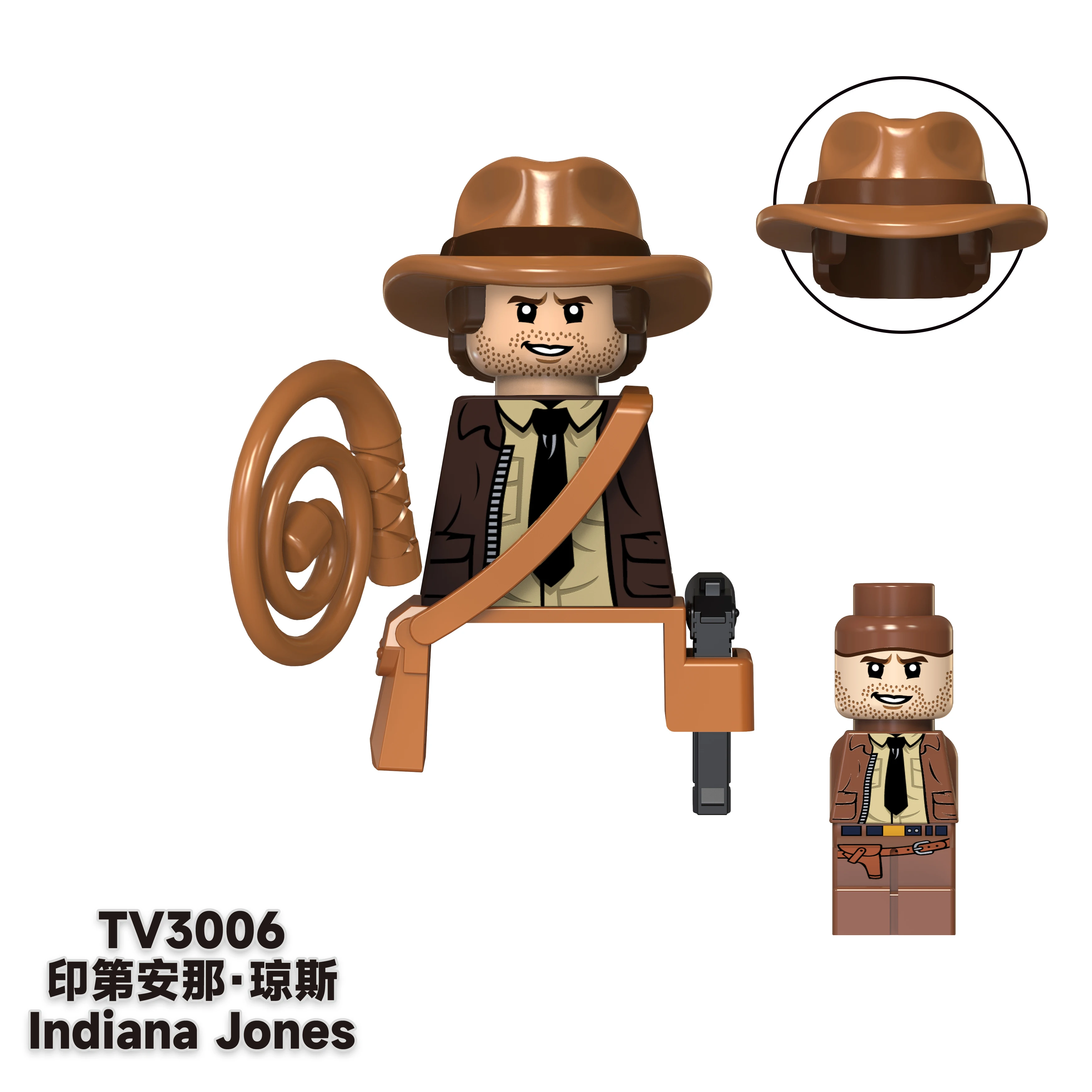 2026 새로운 벽돌 중세 기사 존스 TV3001-3010 장난감 선물용 빌딩 블록 DIY 미니 액션 피규어 미니피규어 크리스마스