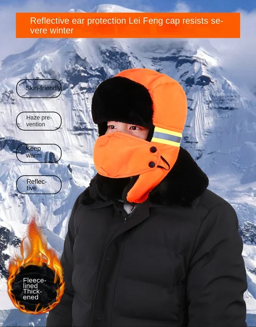Casco Norris Cappello Da Sci Invernale Trapper Cappello Caldo