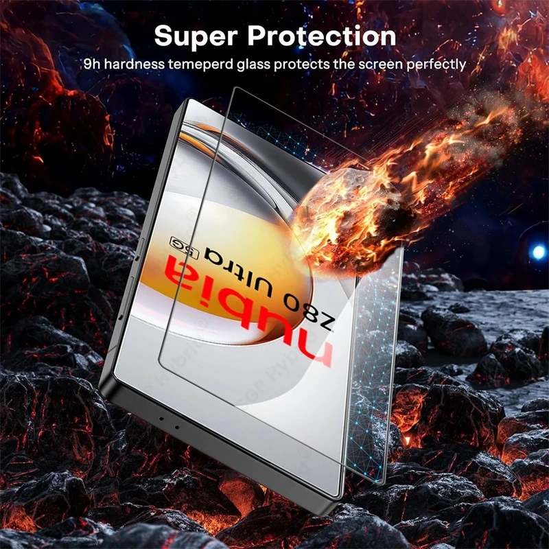 Premium 2-Pack Full Tempered Glass 9H Screen Protector Guard