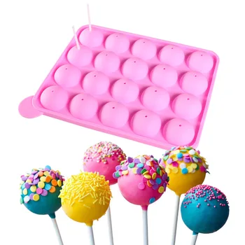 Silicone Lollipop Mold 1
