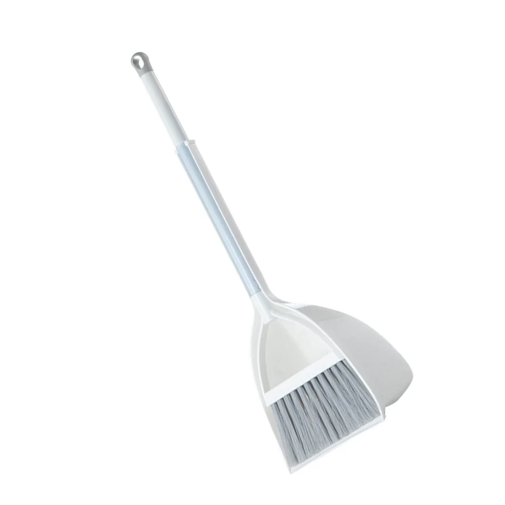 Broom Dustpan Lightweight Small and Detachable Toy Plastic Kids Pretend Play Toys 3