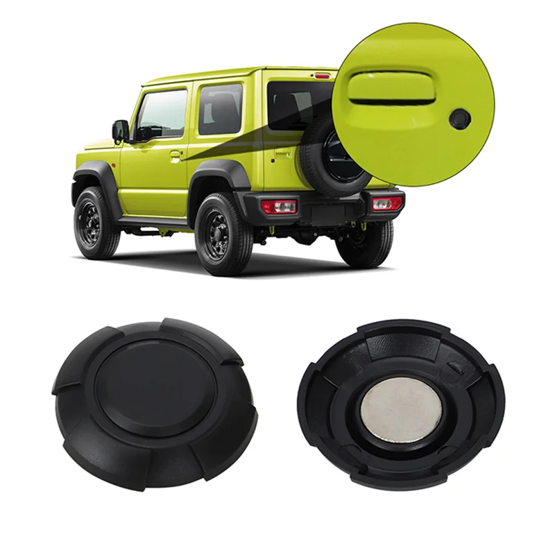 4x Magnetische Türschlösser Abdeckung Für Suzuki Jimny JB64/JB74 2019-2022 - Schwarz ABS