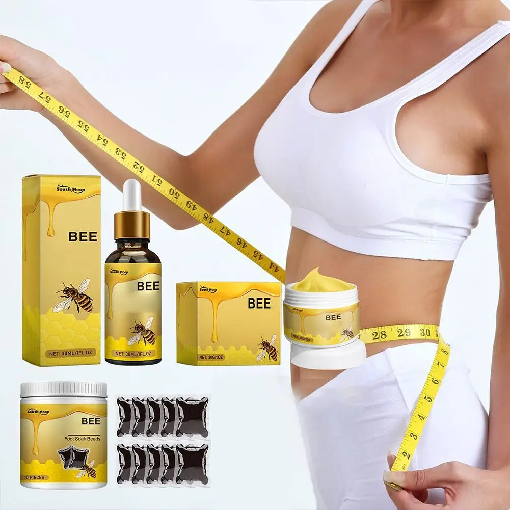 

Bee Foot Soaking Beads Shaping Cream Shaping Essential Oil Promotes Fat Burning And Improves Metabolism Whole Body Shaping