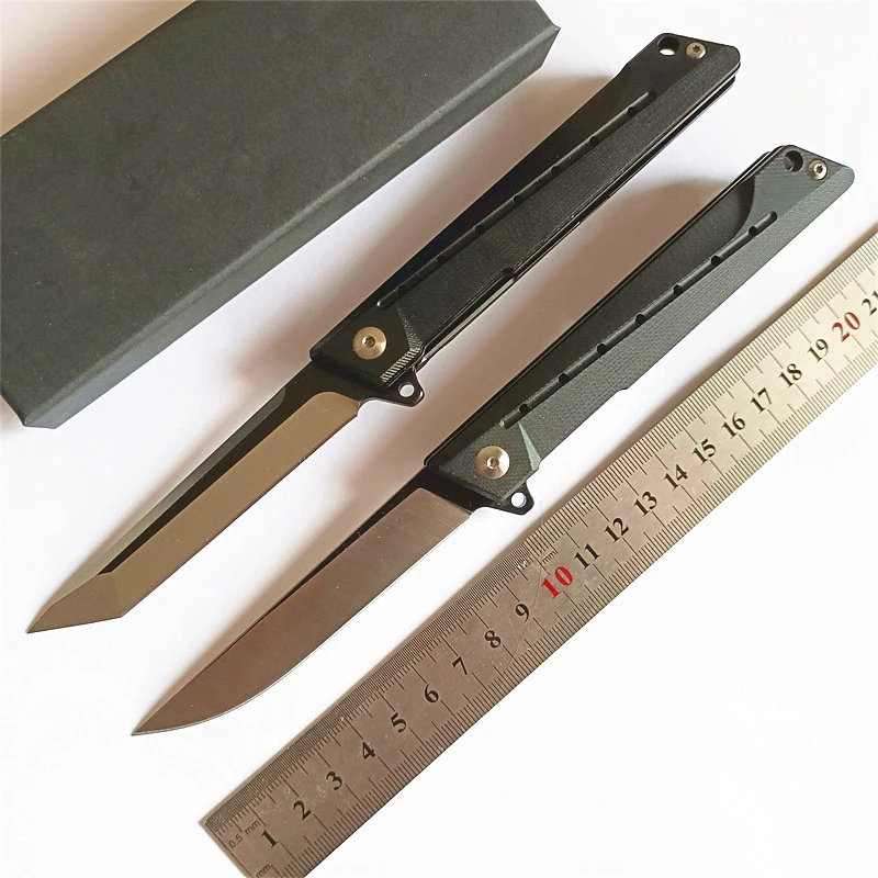 Folding Knife KESIWO KH09 D2 Blade G10 Handle Bball Bearing EDC