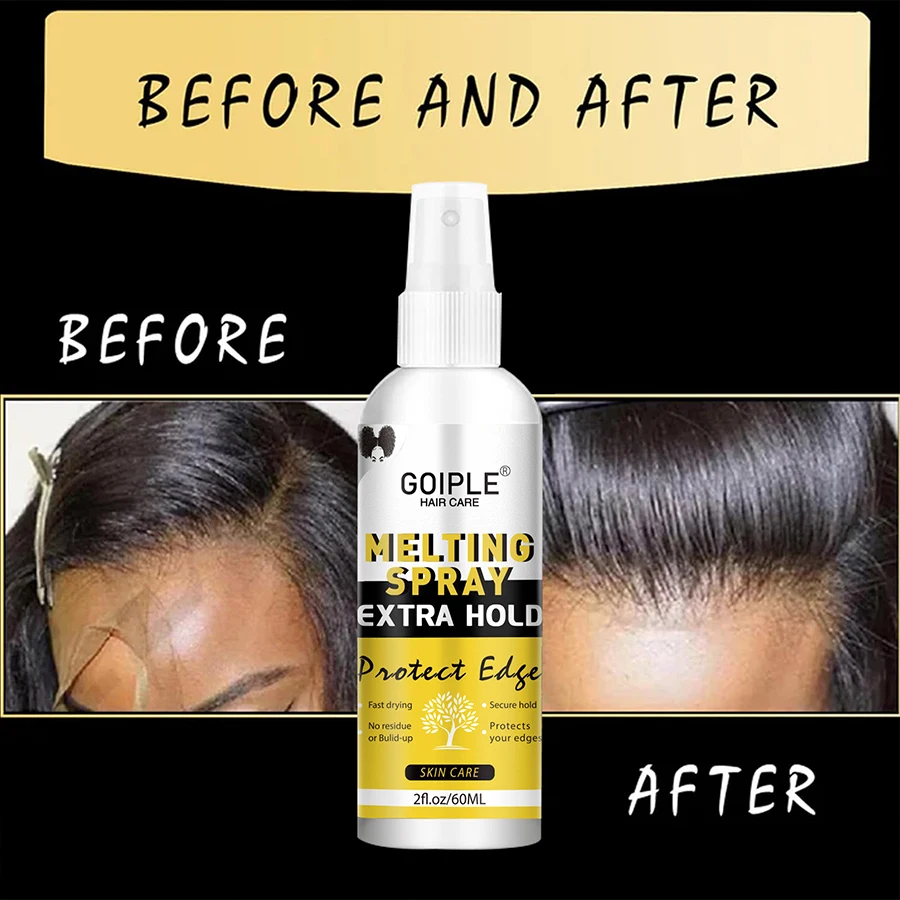 GOIPLE الدانتيل الباروكة ذوبان رذاذ للنساء سريعة ا...