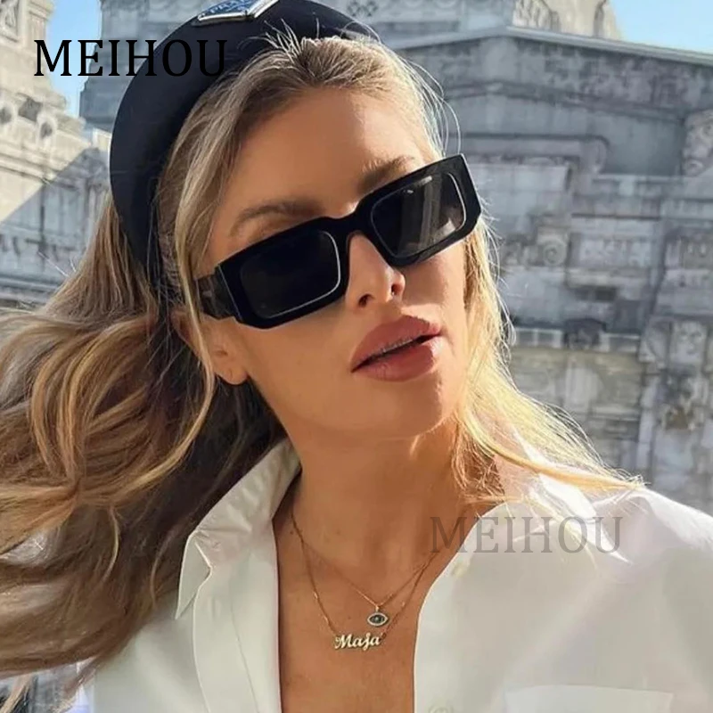  Popular Fashion Unique Rectangle Sunglasses Women