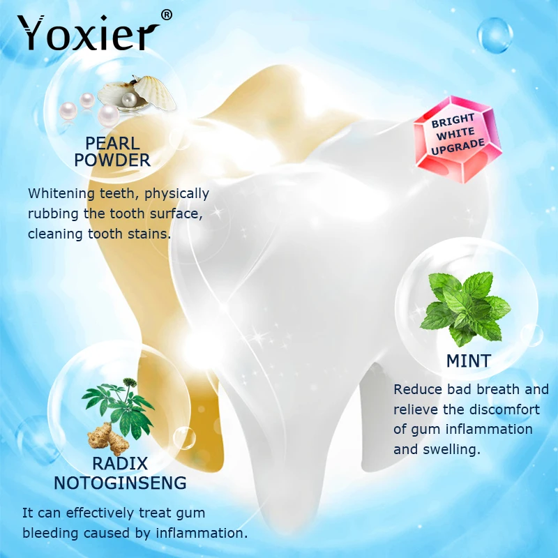 Teeth Whitening Powder Toothpaste Dental Bright Tooth Cleaning Stains Oral Hygiene Remove Plaque Tooth Refreshing Breath 30g