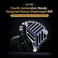 KZ PRX Fourth-Generation Planar Diaphragm Earphones HiFi Music Earbuds Sport Monitor Headset with High-Purity Silver-Plated Cabl - Image 2