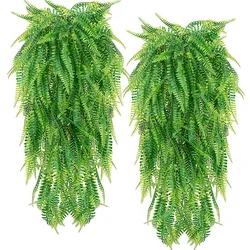 Elegant Artificial Greenery Wall Decor - Lush Hanging Ivy Vines for Home and Wedding Decoration (Green)