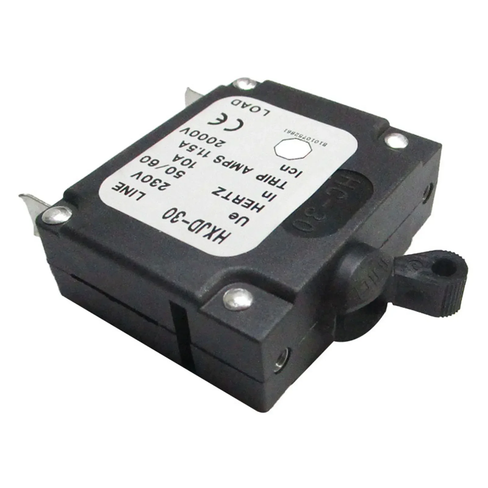 Generator Circuit Breaker 2-3kW 10A Power Switch 168F/170 3-Phase CircuitBreaker For Gasoline Engine Generator
