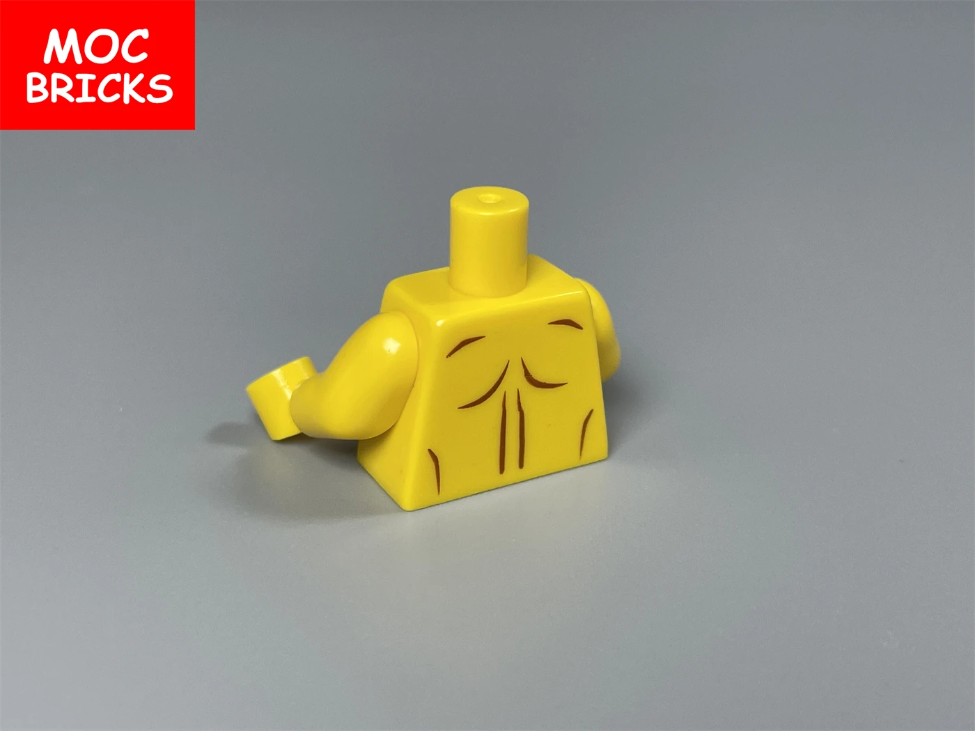 10 Stück MOC Bausteine Torso Körper Mann Muskeln Hose 4cm Figurenteil Partikel Zusammengebaute Bausteine Kinderspielzeug – Detail 10