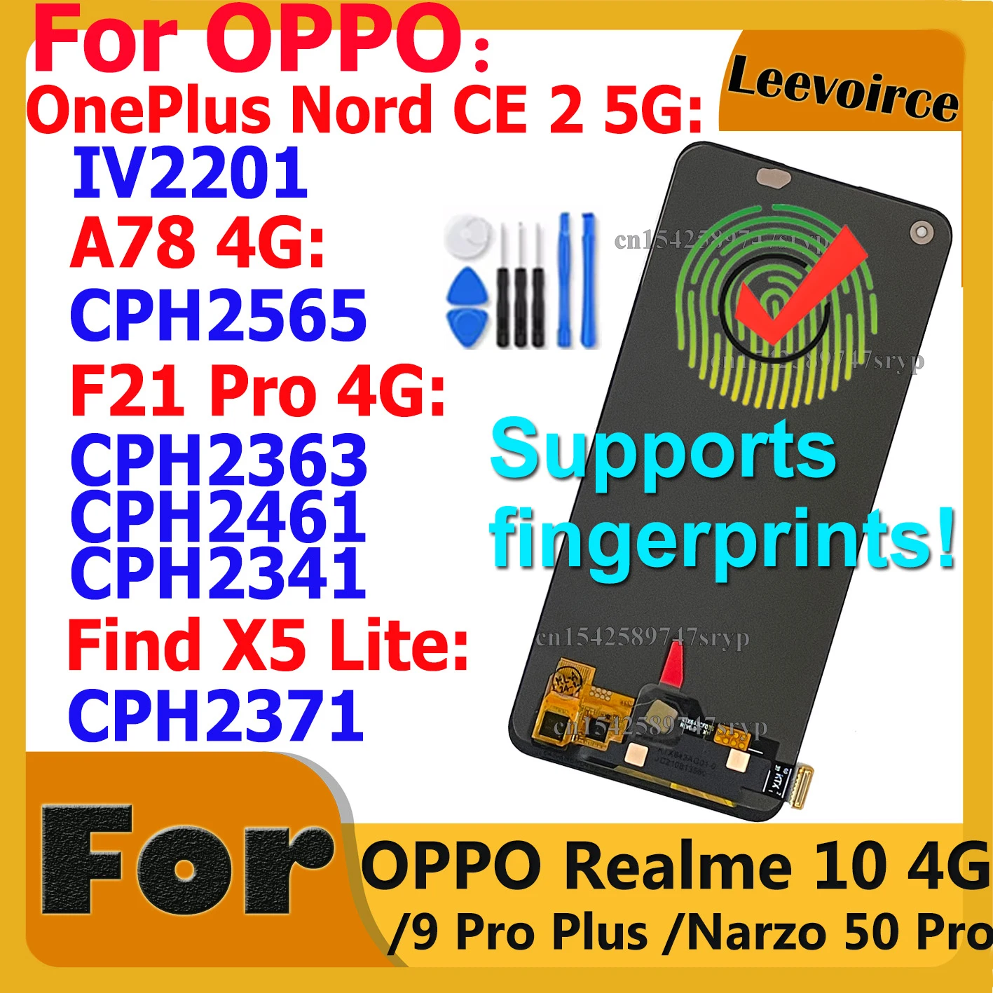 NEW OLED Display For OPPO OPPO Find X5 Lite / F21 Pro 4G Touch