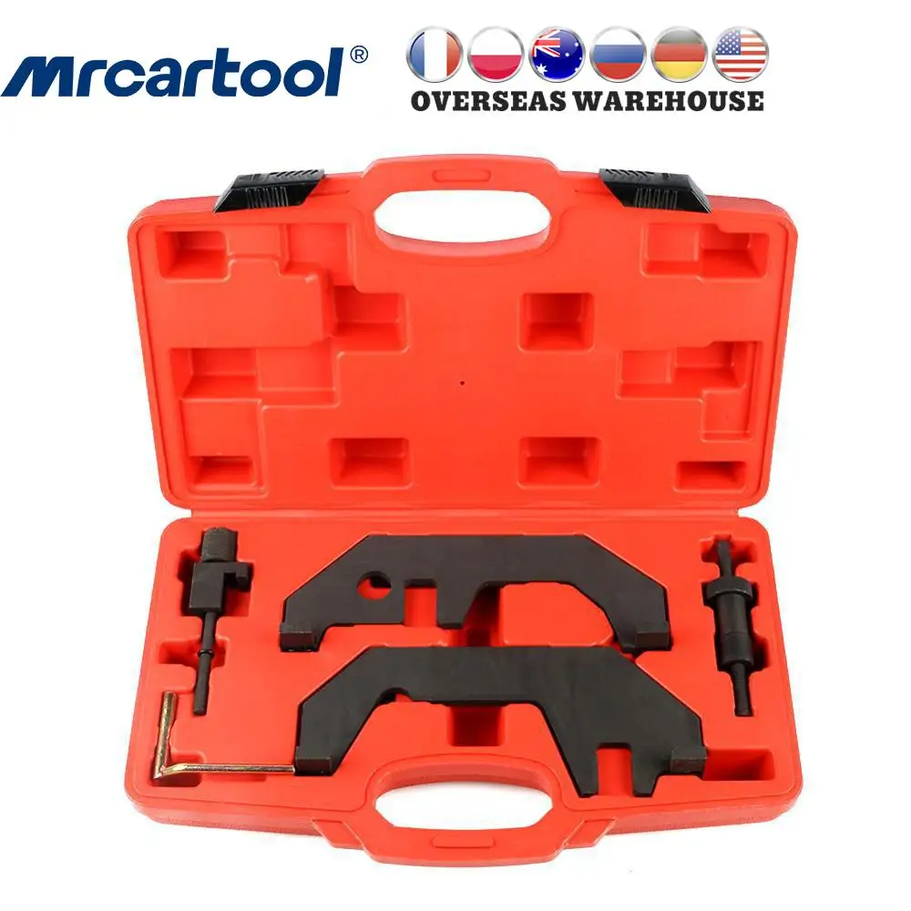 

MR CARTOOL Car Engine Timing Camshaft Alignment Locking Tool Kit For BMW N62/N73/N62tu Fly Wheel Car Special Repair Tool