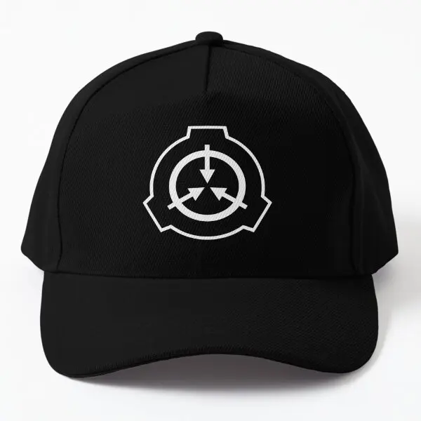 

Scp Foundation Logo Baseball Cap Hat Mens Boys Sun Solid Color Hip Hop Black Fish Snapback Czapka Printed Women Casual Summer