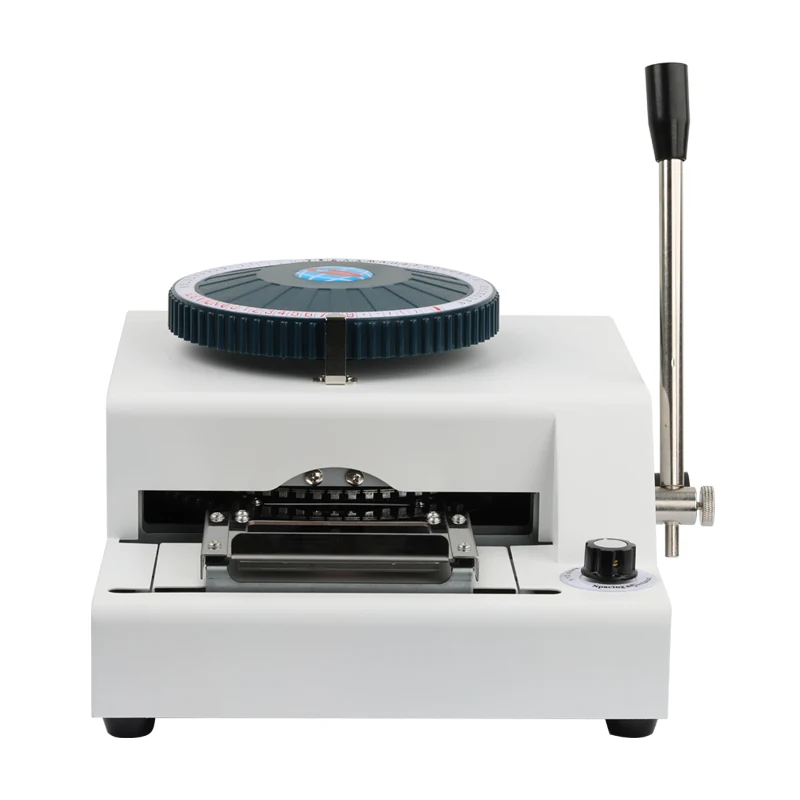 

68D Embossing Machine Manual Embossing Machine Number Date Pressing Machine Hot stamping Machine PVC Membership