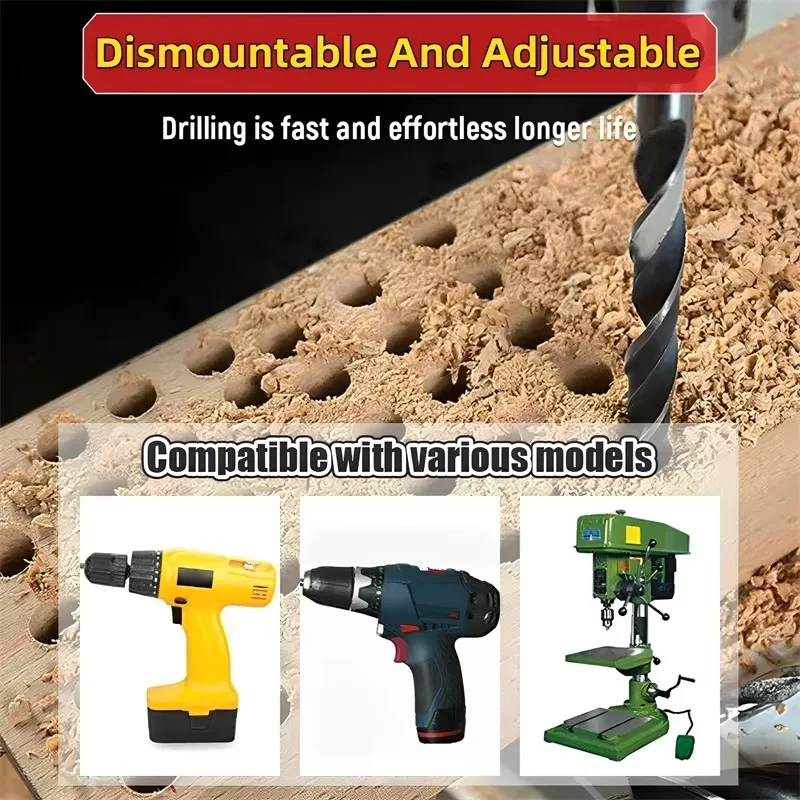 3mm-10mm HSS 카운터 싱크 드릴 비트 세트 리머 목공 모따기 드릴 카운터 보어 홀 커터 나사 구멍 드릴