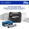 HL-L2480DW Wireless Compact Monochrome Multi-Function Laser Printer with Copy and Scan, Duplex, Mobile 4