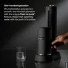 Pro, Sparkling & Carbonation Water Machine, Stainless Steel with Glass Reusable Bottle Volume 800 mL (Matte Black) 3