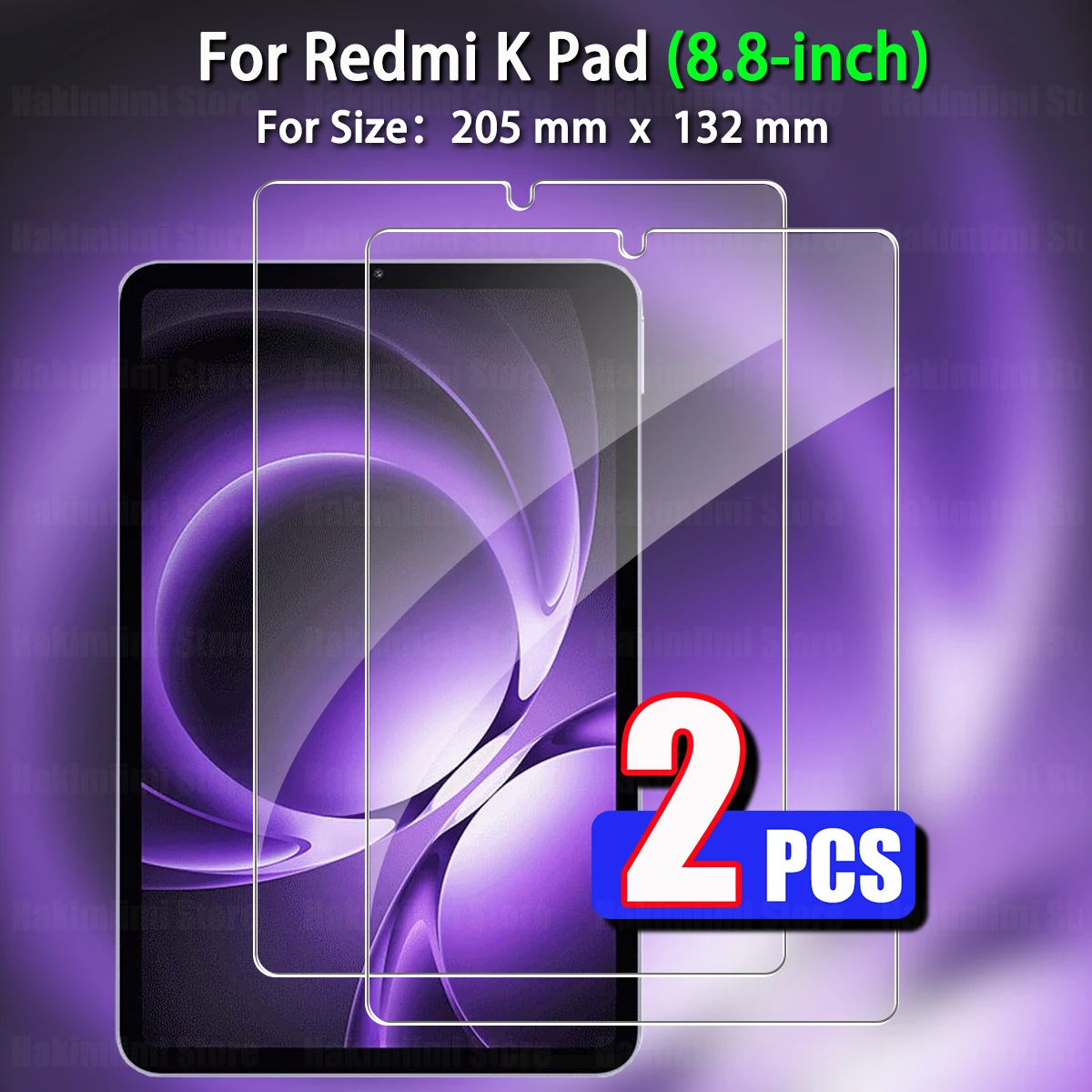 Premium Tempered Glass Screen Protector Duo Pack