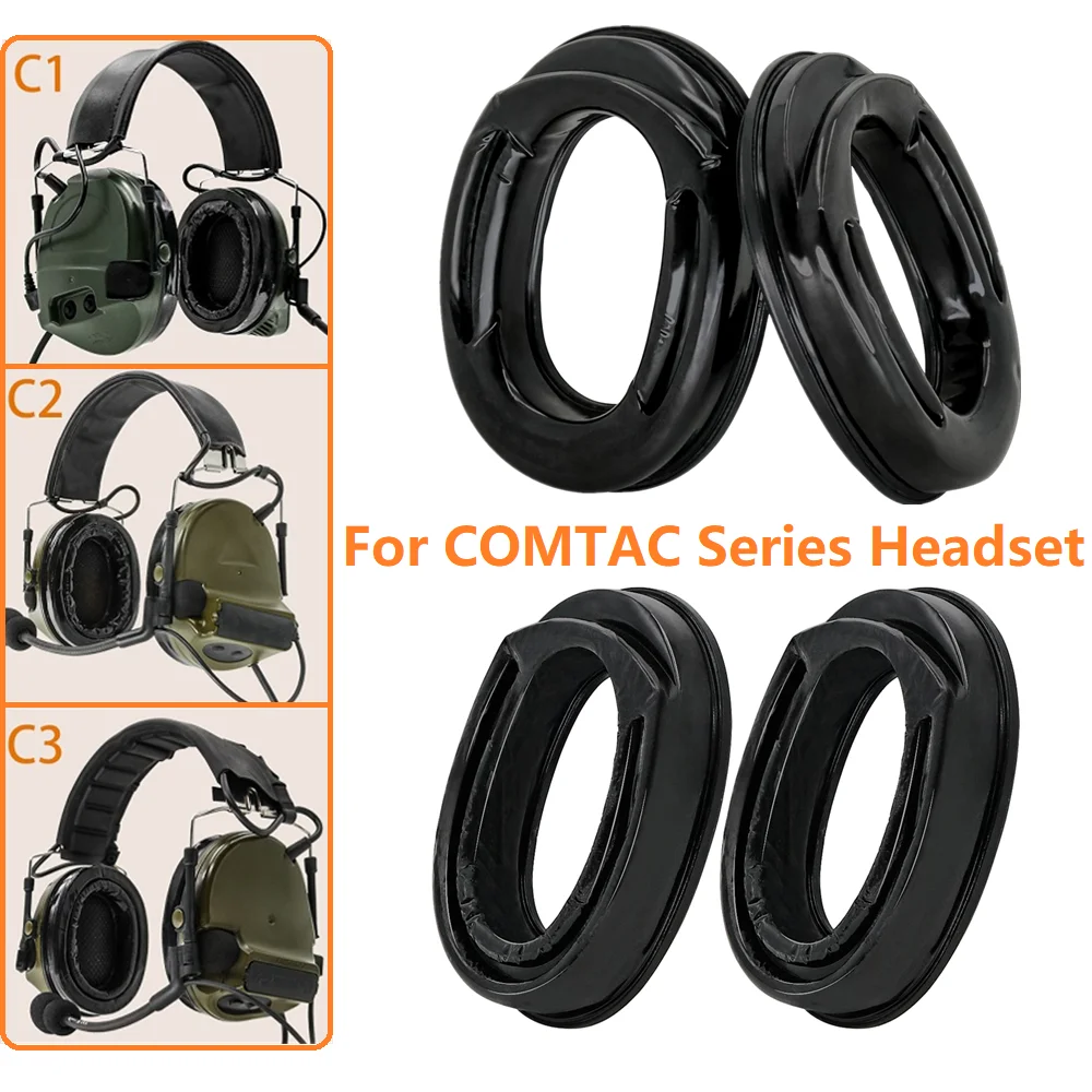 

Gel Ear Pads for Comtac Tactical Headset Airsoft Shooting Headset COMTAC I II III Pickup Noise Reduction Hunting Headphone