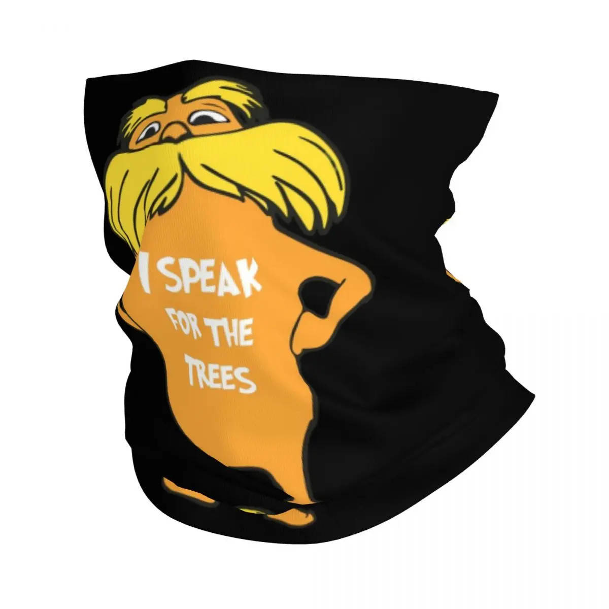 Lorax I Speak For The Trees Neck Ghetta Uomo Donna Uv Face Shield Winter Bandana Sciarpa Per L'Escursionismo