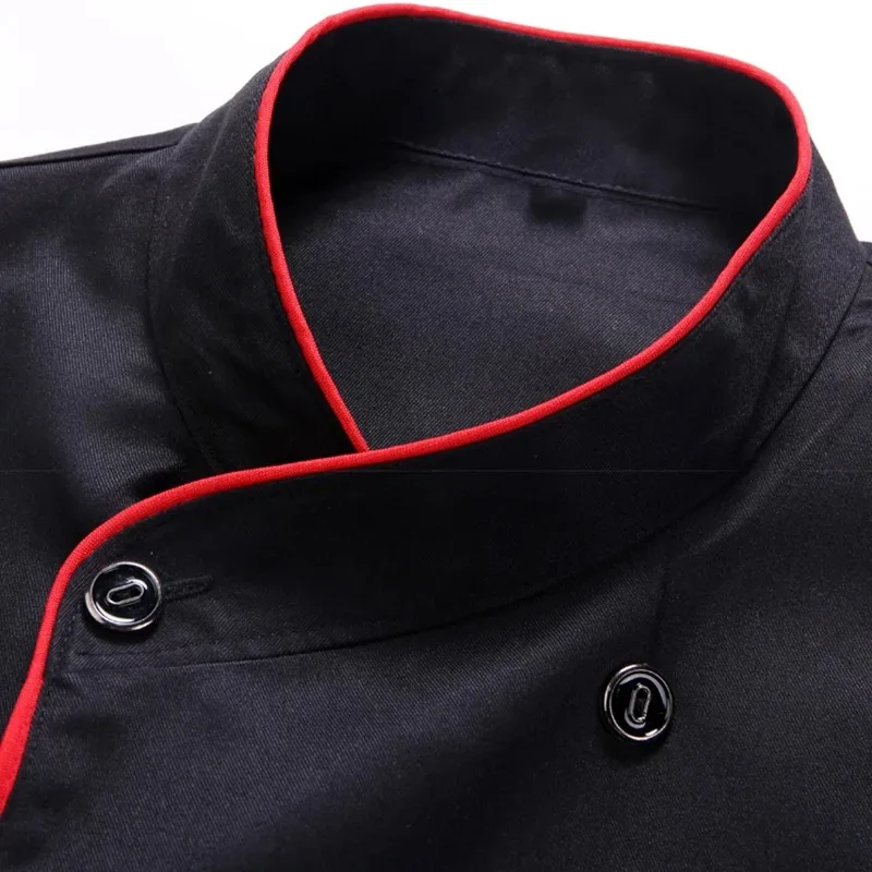 Chefs uniform Short Sleeve Summer Set Restaurant Hotel Kitchen Workwear Men and Women Youth Breathable Thin Jacket