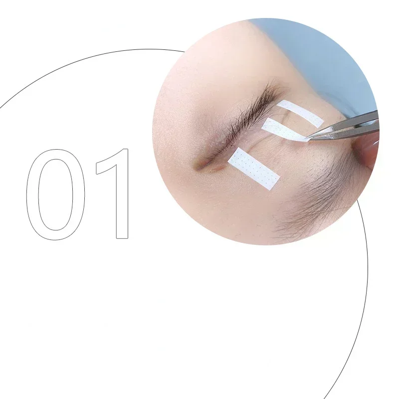 Eyelash Extension Tape 4MM Eyelash Lifting Tape Breathable Medical Paper Tapes Eyelash Extension Lint White Tape Eye False Patch Eyelid Sticker Tools