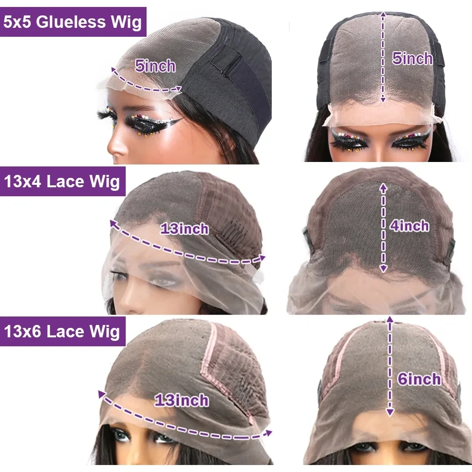 Wigirl 여성용 바디 웨이브 13x6 HD 투명 레이스 정면 인모 가발, 브라질 워터 웨이브 13x4 레이스 정면 가발, 30, 32 인치
