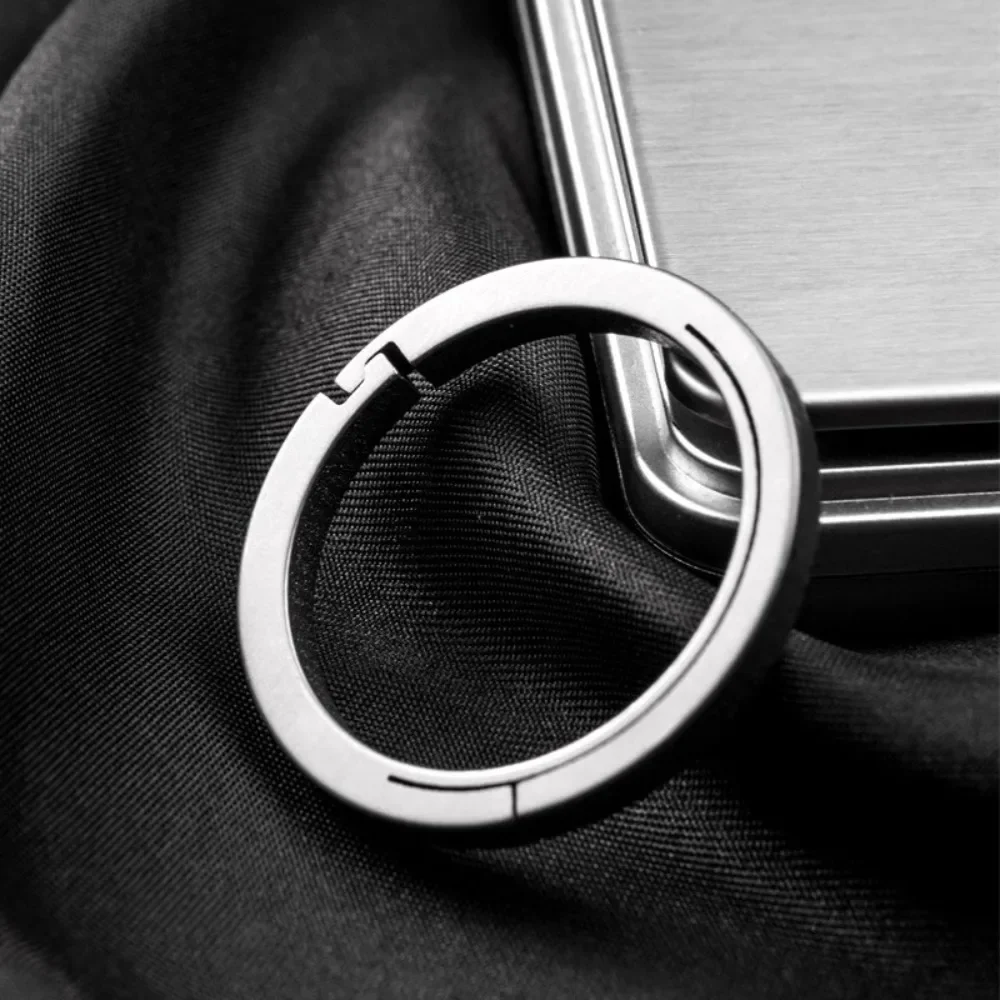 Titanium Alloy Quick Release Belt Keychain