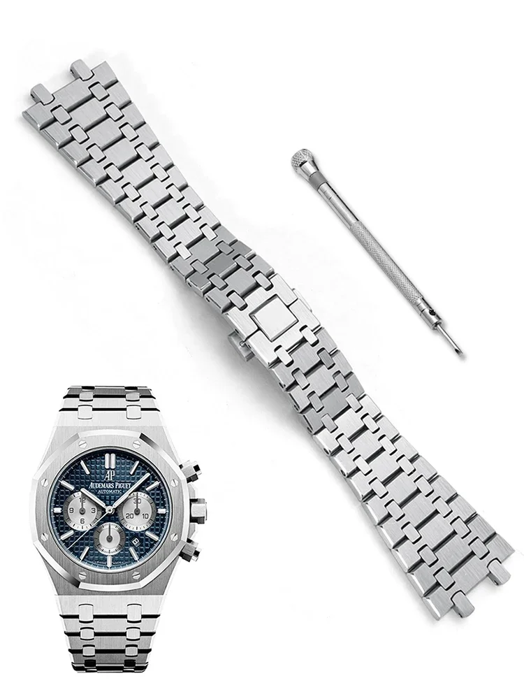 Sostituto Ap Airbnb Royal Oak Offshore Serie 15400 Accessori Per Catena Di Orologi In Acciaio Di Precisione Da 26Mm