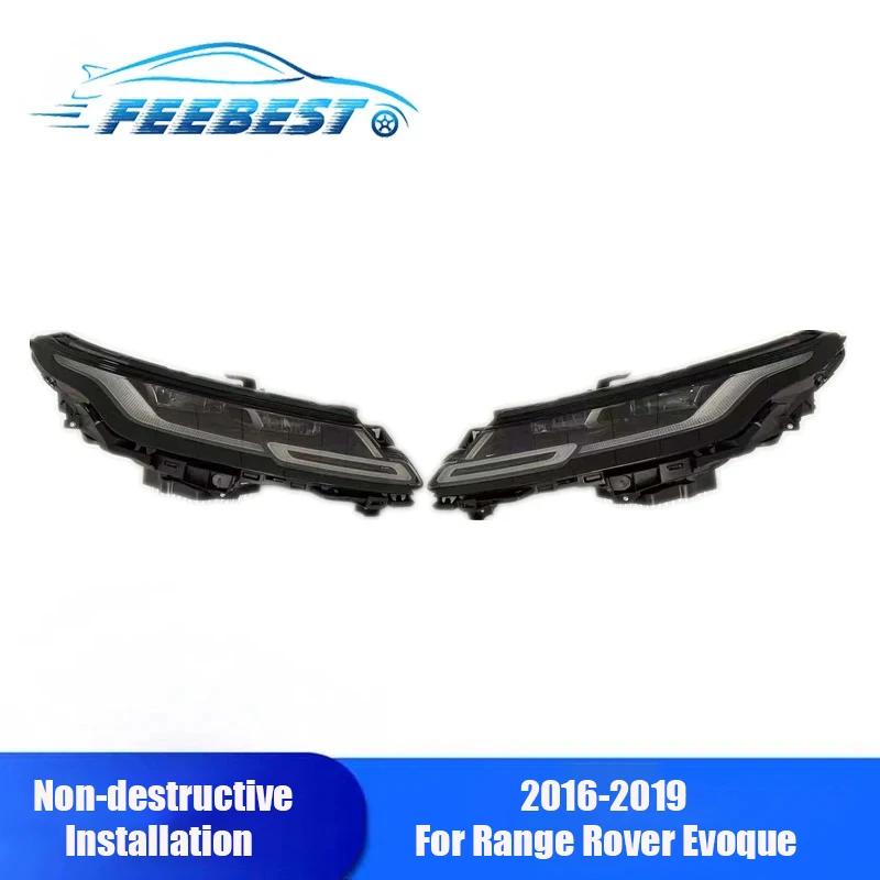 2020 2021 Headlight Assembly For Land Rover Range Rover Evoque 2016 2017 2018 2019 Headlamp Car Front Lights Auto Parts