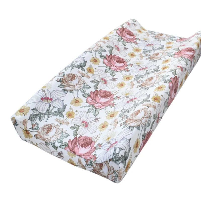 Printed Nappy Changing Pad Sheets Cover Comfortable Diaper Changer Sleeve Case